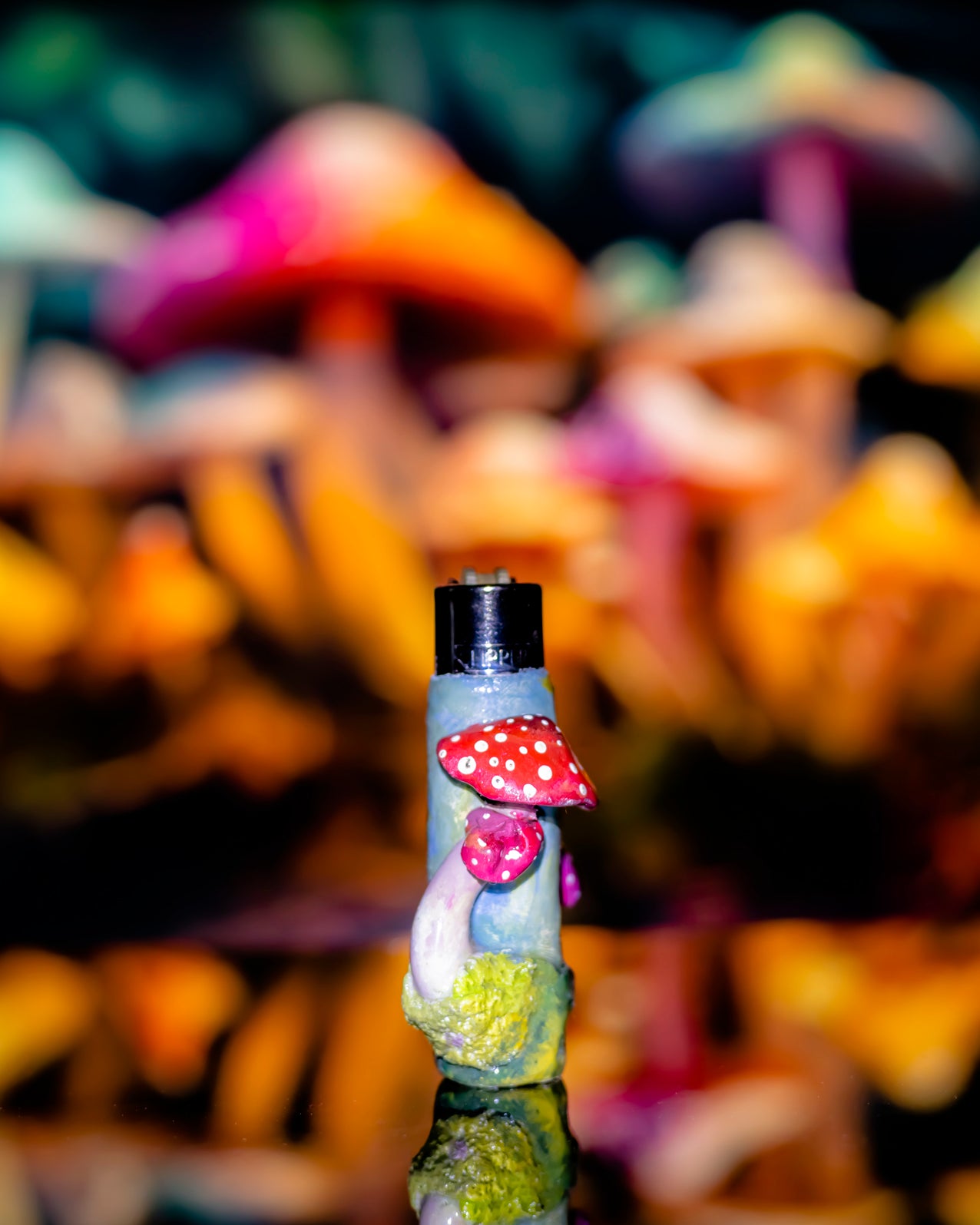Mystic Mushrooms Clay Clipper Lighter 🍄✨