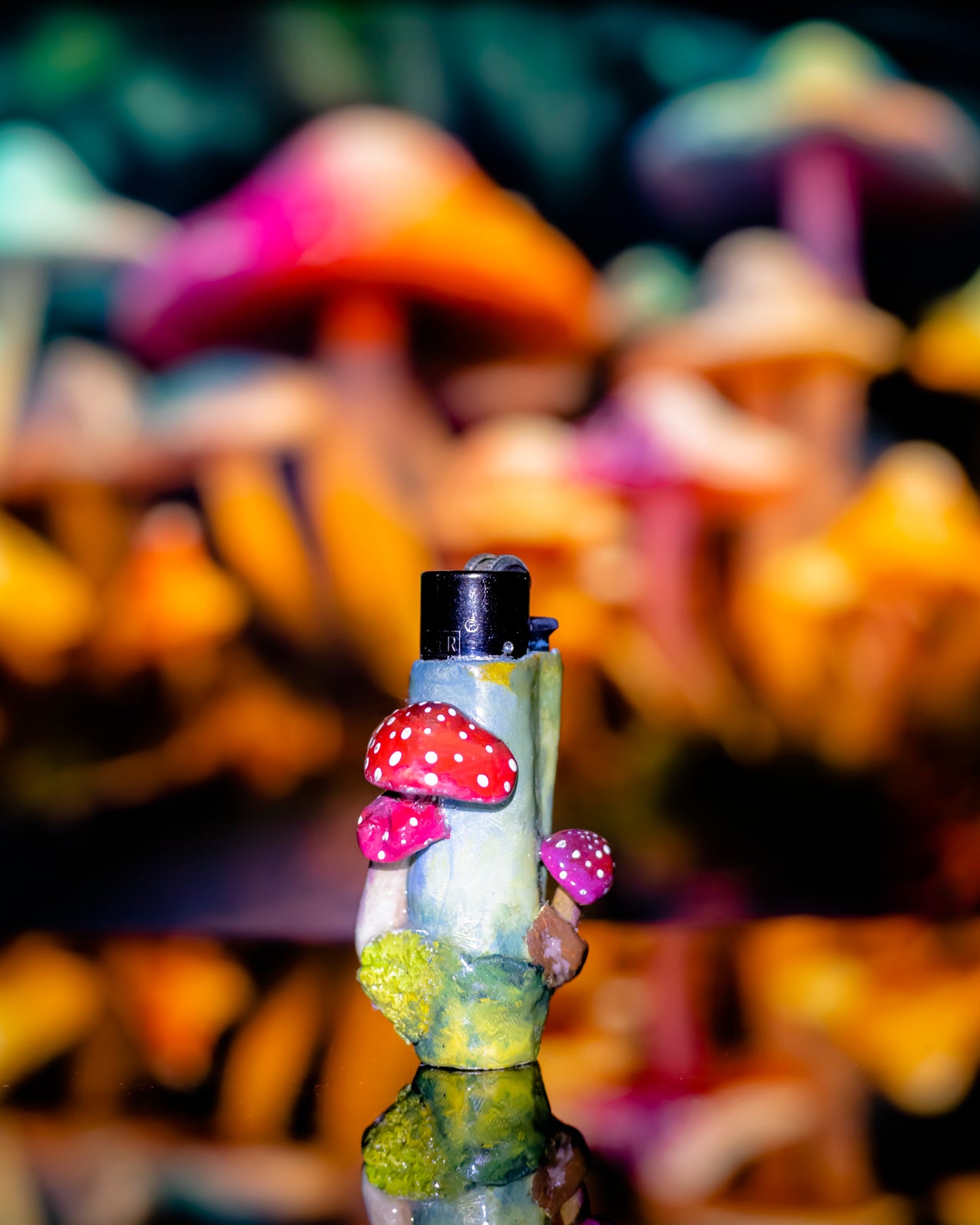 Mystic Mushrooms Clay Clipper Lighter 🍄✨