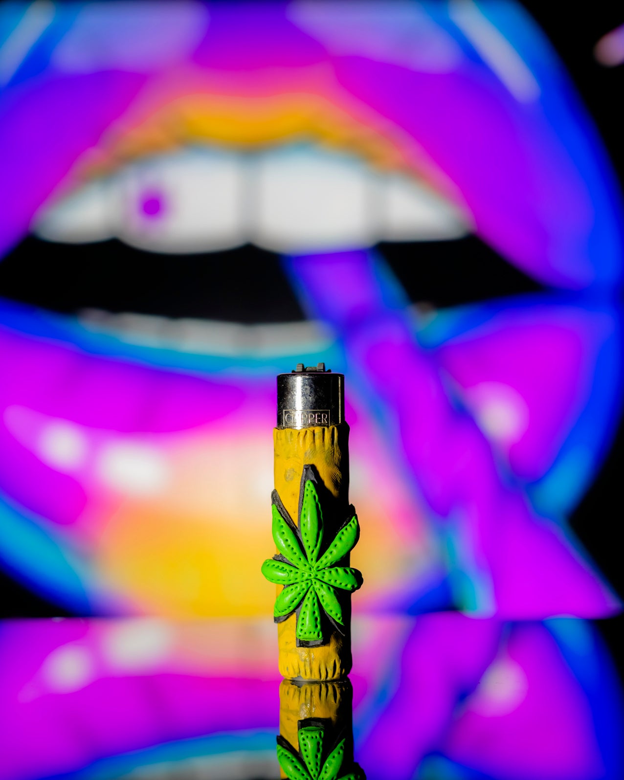 FrankenKush Clay Clipper Lighter ⚡🌿