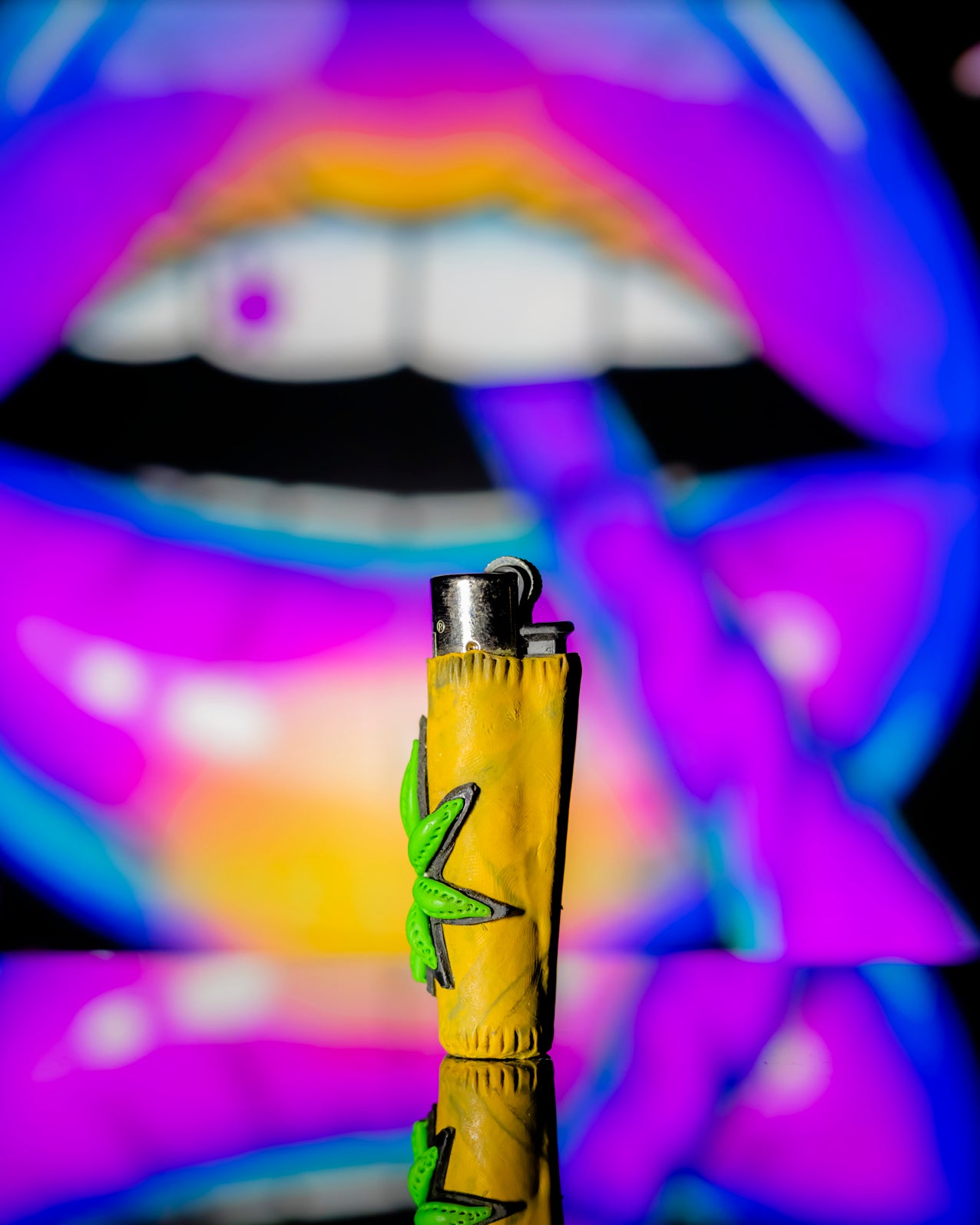 Kush Clay Clipper Lighter ⚡🌿