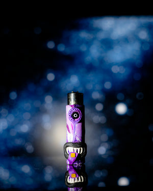 Cosmic Chomp Clay Clipper Lighter 🪐👁️🗨️