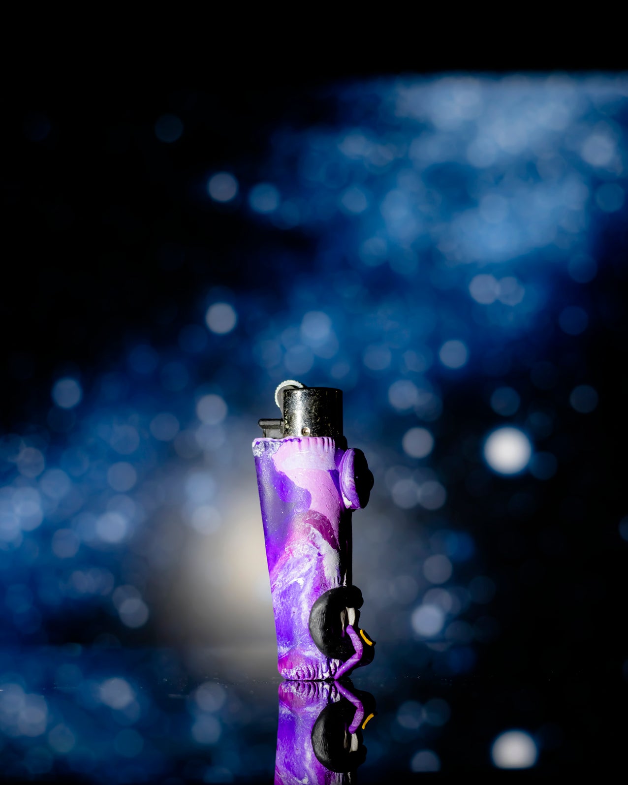 Cosmic Chomp Clay Clipper Lighter 🪐👁️🗨️
