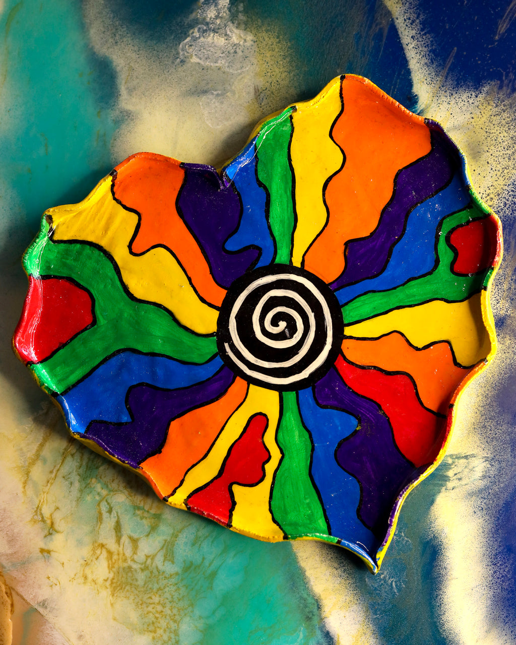 The Rainbow Heart Ashtray 🌈