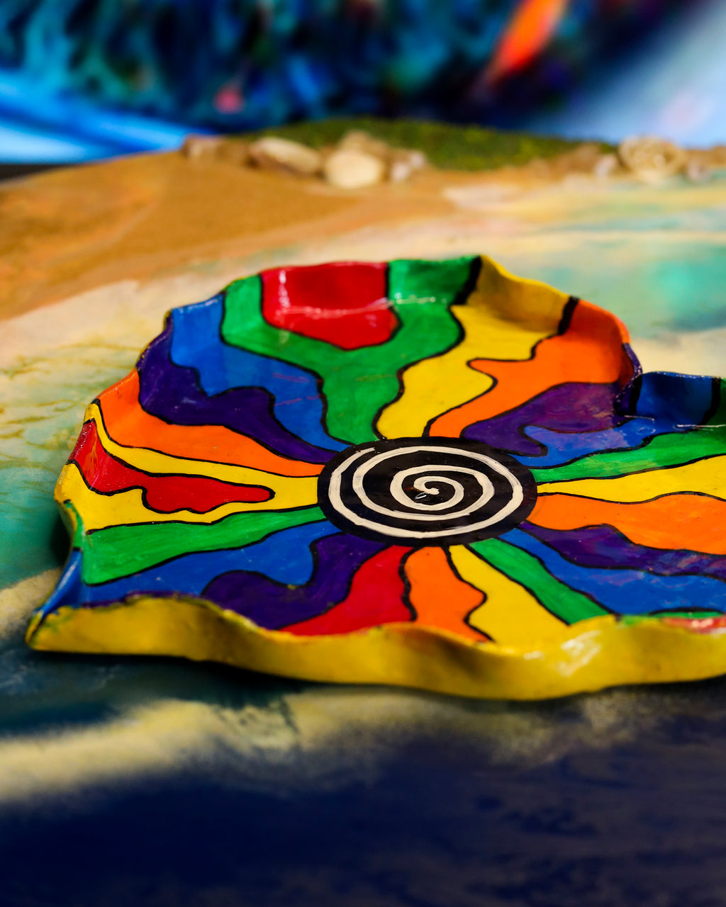 The Rainbow Heart Ashtray 🌈