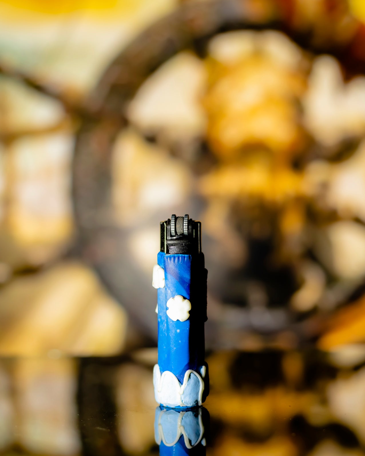 Poseidon’s Trident Glow Clay Clipper Lighter 🌊🔱