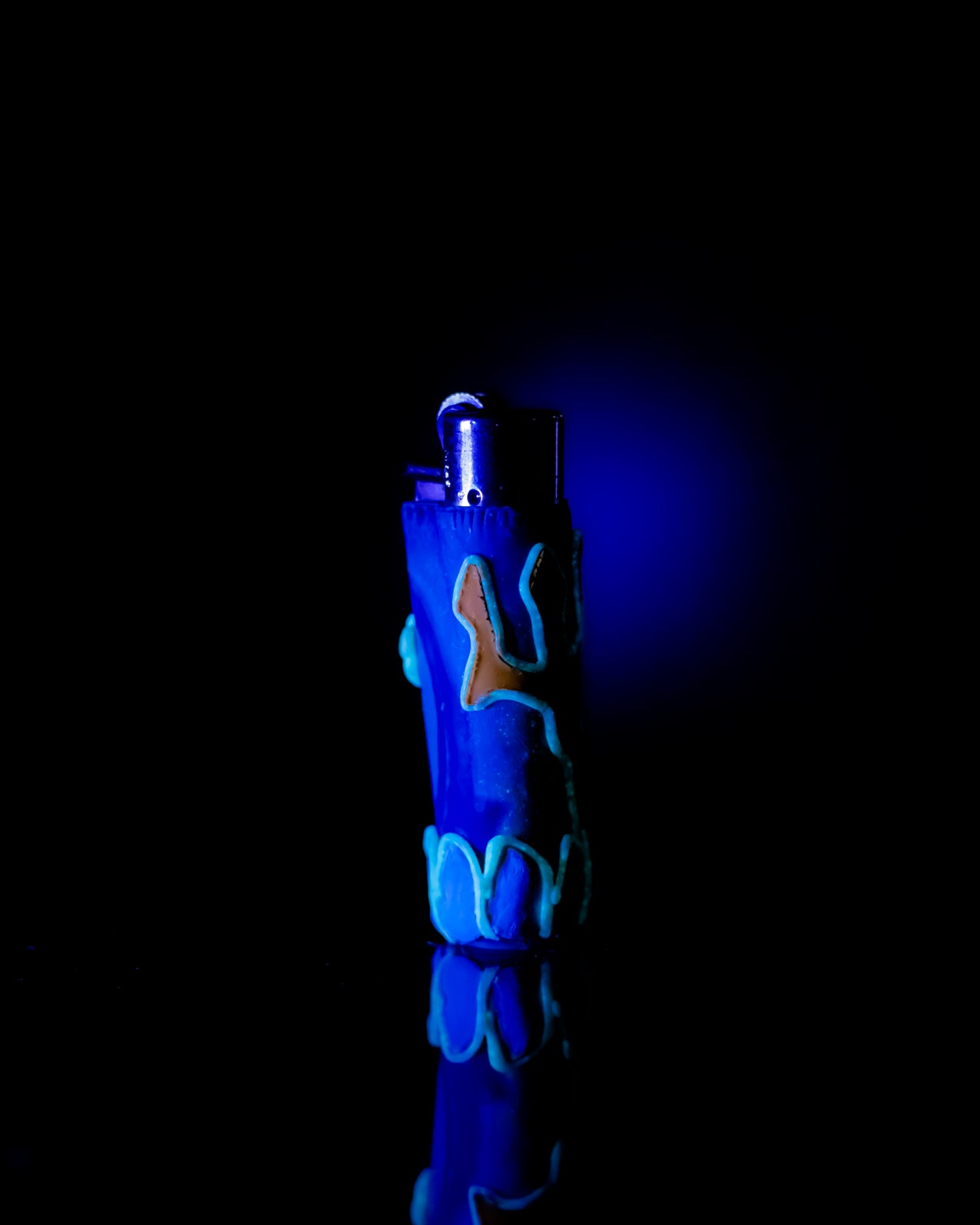 Poseidon’s Trident Glow Clay Clipper Lighter 🌊🔱