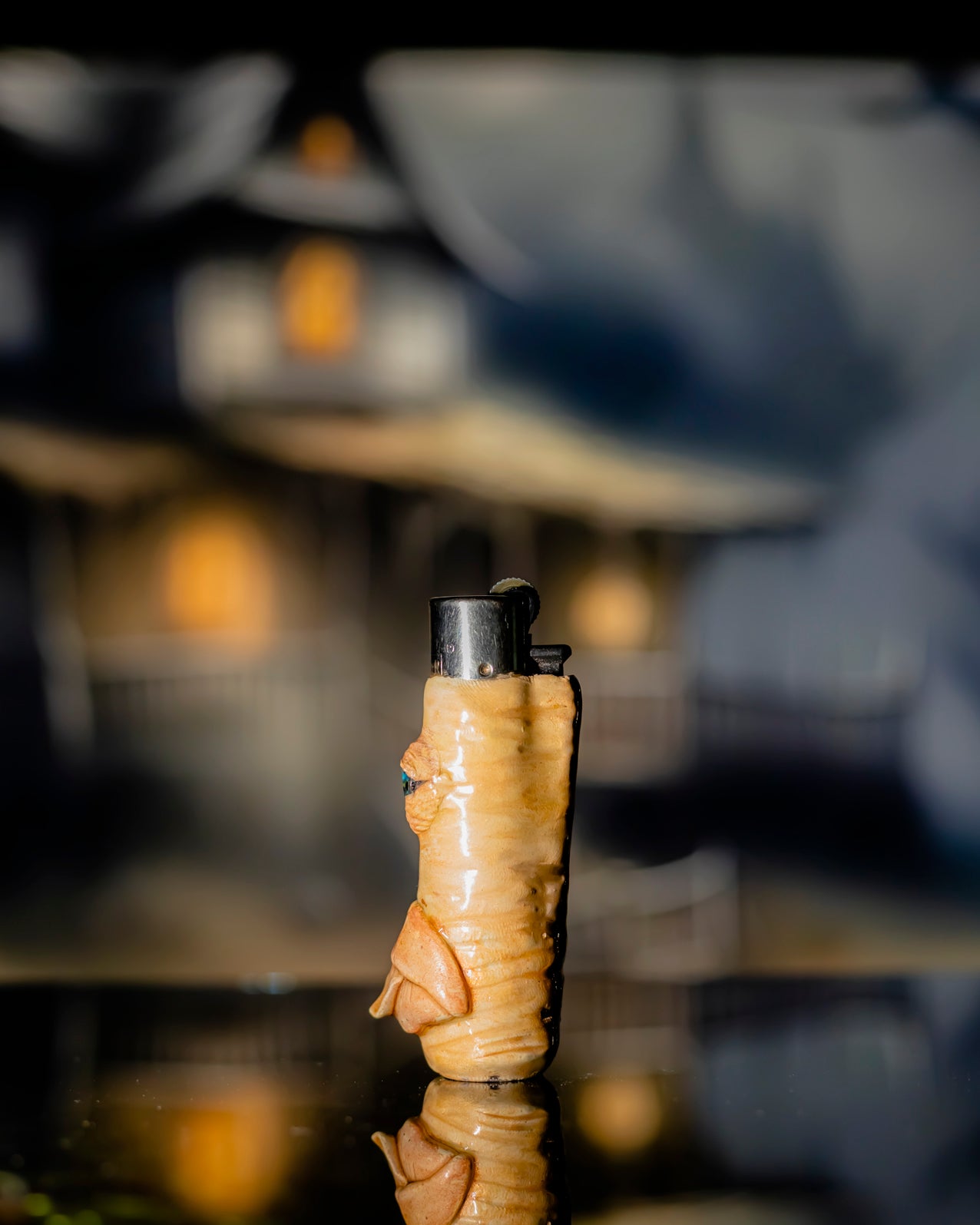 Whispering Watcher Clay Lighter 👁️💬🔥