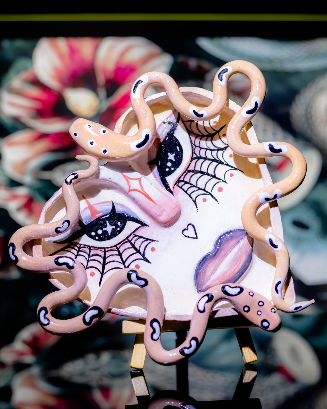 Medusa in Mourning Ashtray 🐍🖤