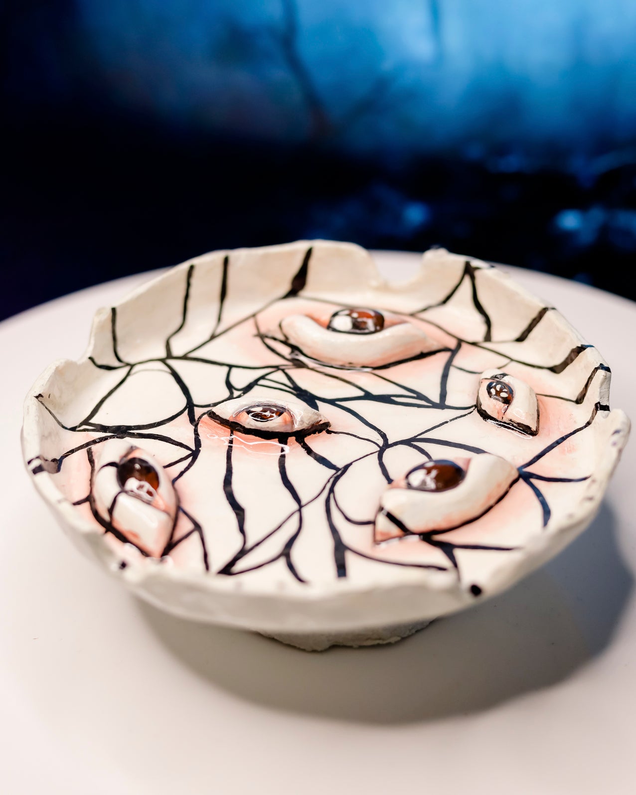 Eyes of the Damned Ashtray 👁️💀