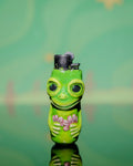 Froggy Love Painted Clipper Lighter 🐸💐🔥