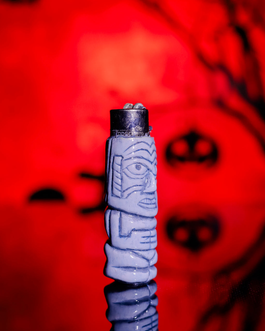 Totem Guardian Painted Clipper Lighter 🪵🔥