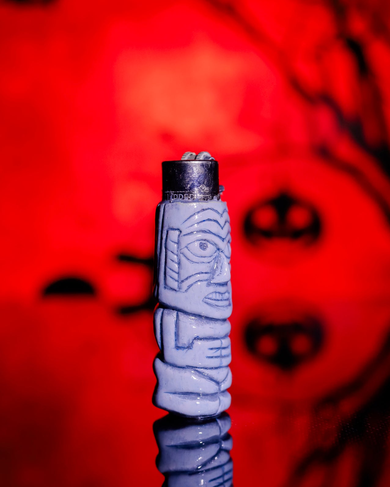 Totem Guardian Painted Clipper Lighter 🪵🔥