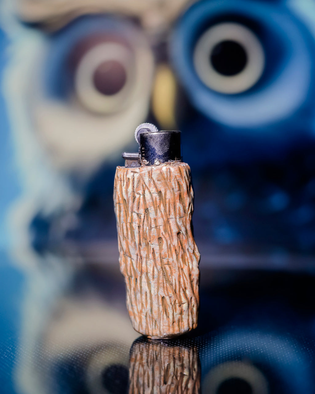 Owl Guardian Painted Clipper Lighter 🦉🔥