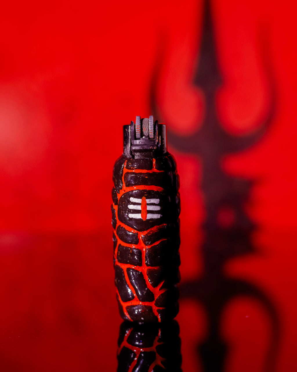 Shivling Lava Clay Clipper Lighter 🔱🔥