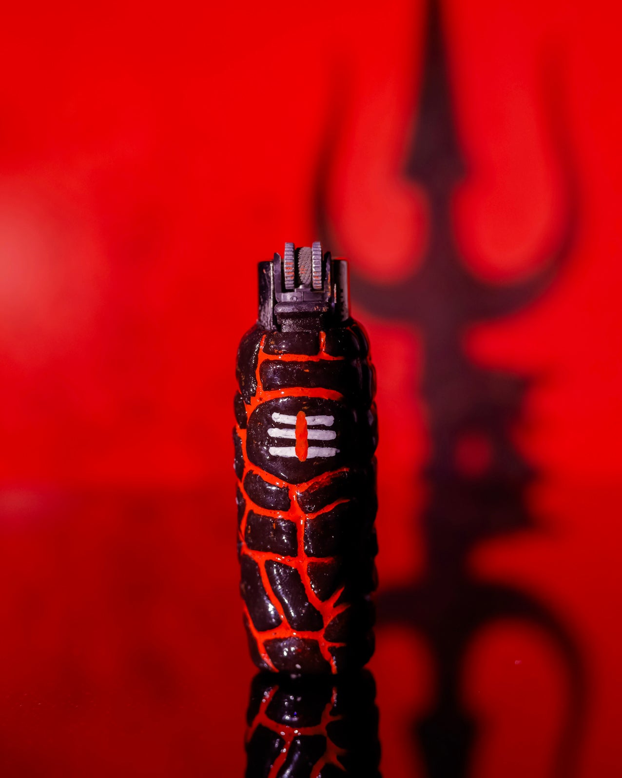 Shivling Lava Clay Clipper Lighter 🔱🔥