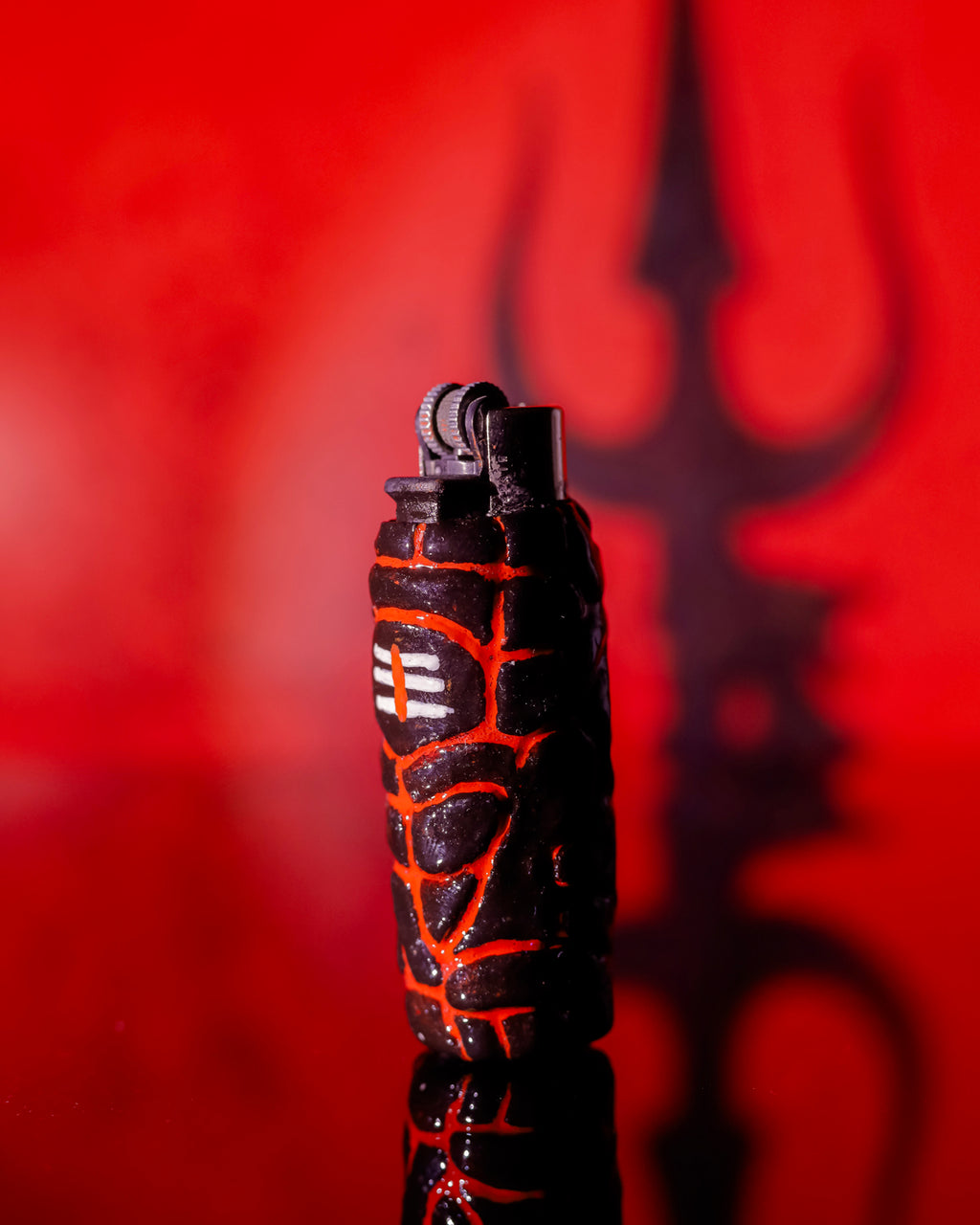 Shivling Lava Clay Clipper Lighter 🔱🔥