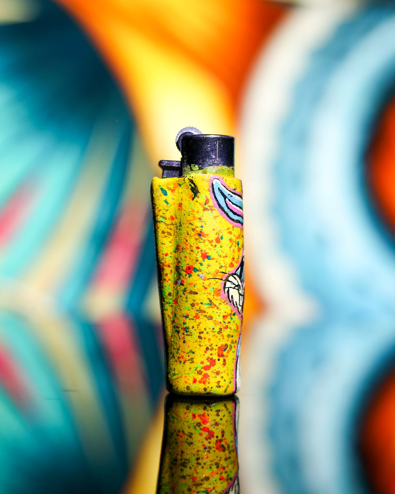 Bugs Trip Painted Clipper Lighter 🐰🎨👅✨
