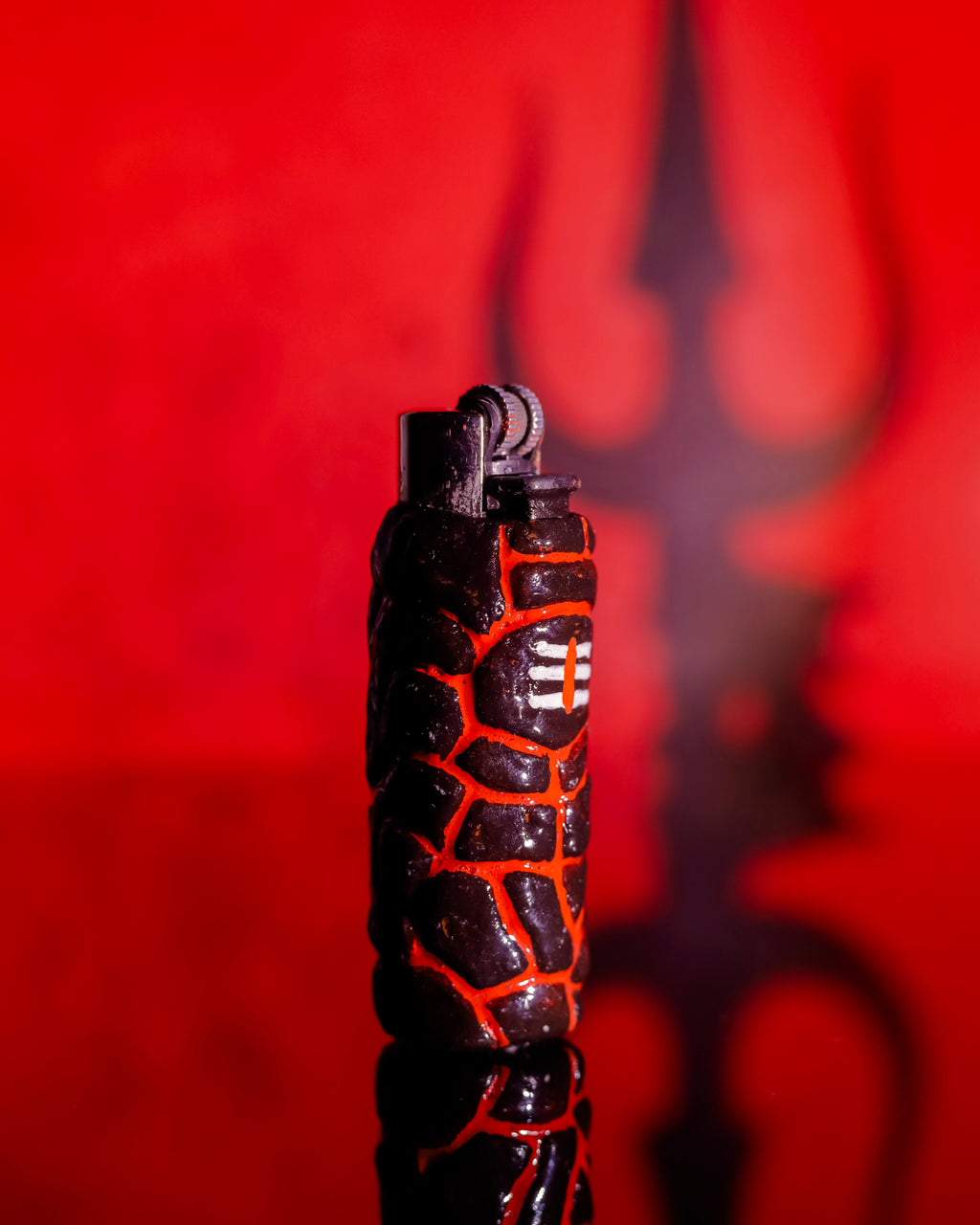 Shivling Lava Clay Clipper Lighter 🔱🔥