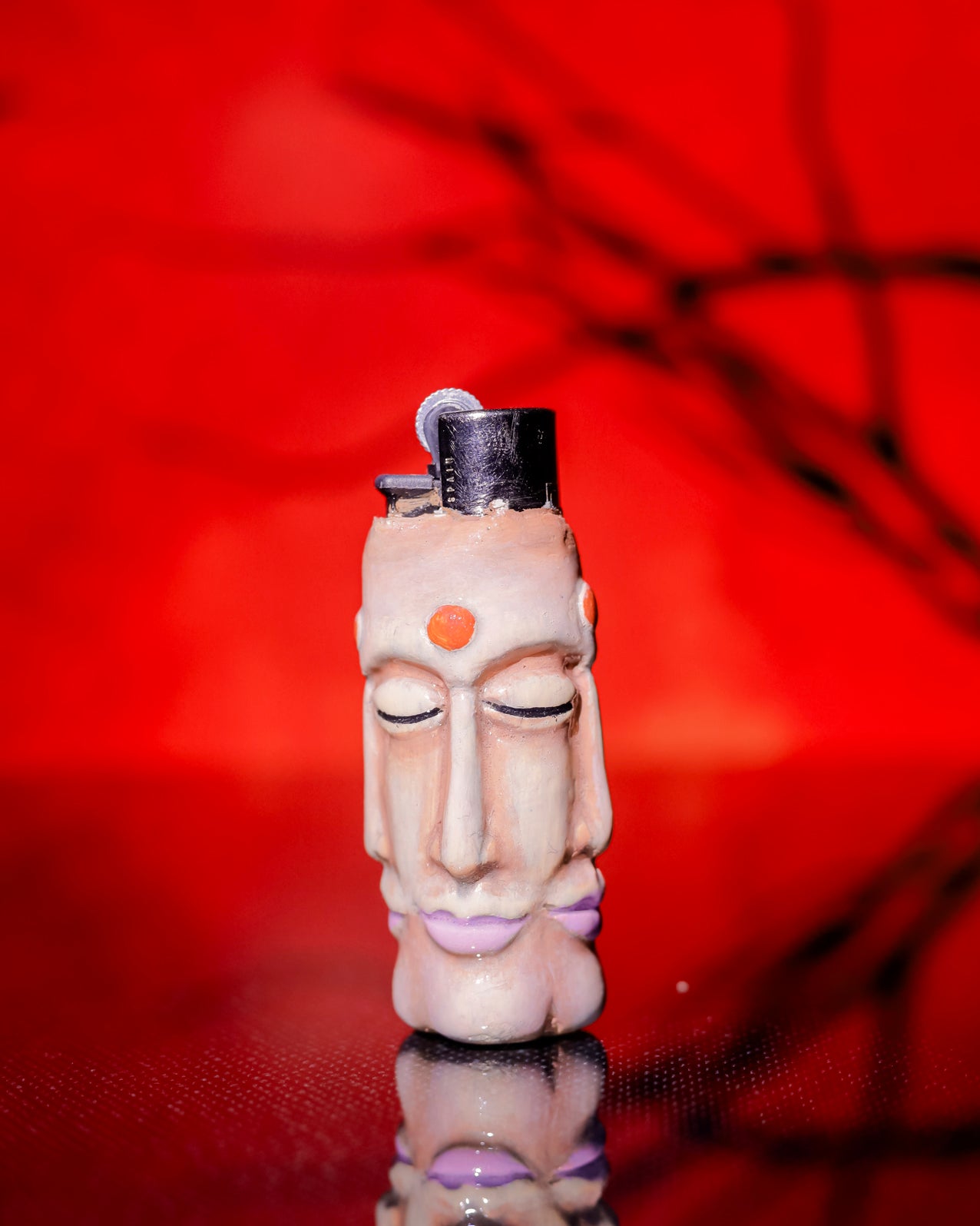 Mystic Sage Painted Clipper Lighter 🌿🔥