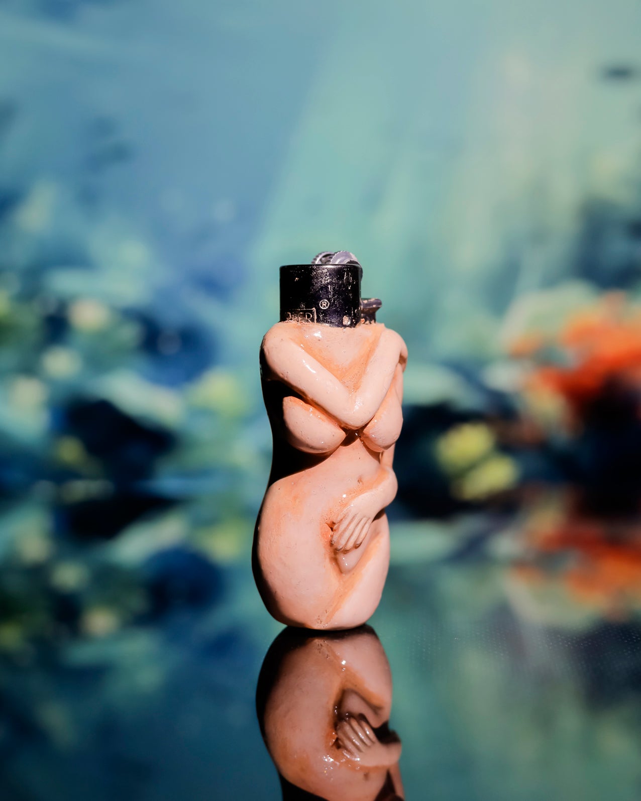 Lovers Flame Clay Clipper Lighter 💞🔥