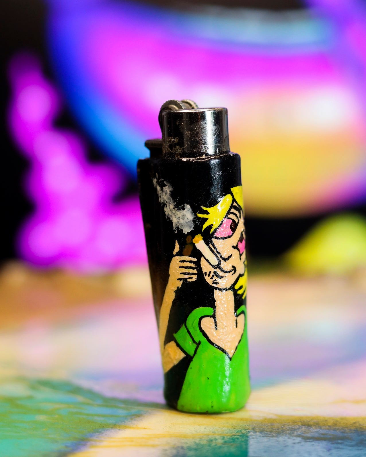 Shaggy High Painted Lighter 🌿🔥