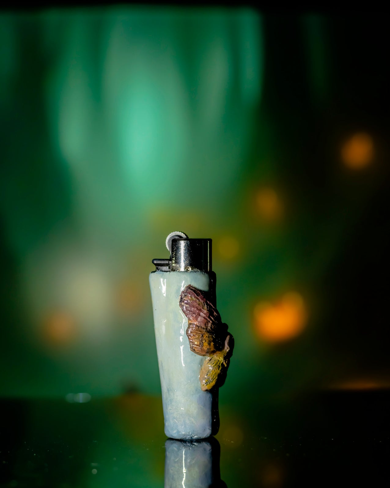 Moonlit Mothling Clay Lighter 🦋🌙🔥