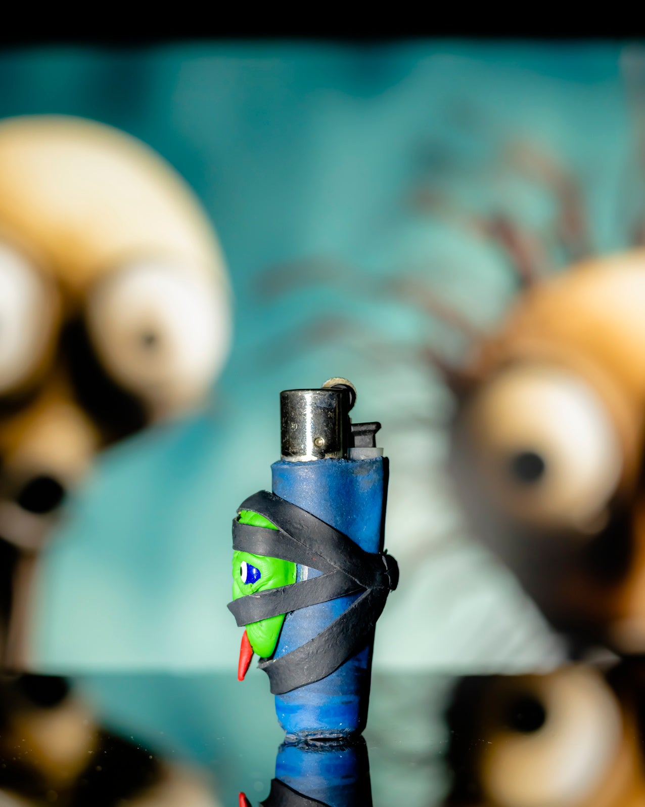 “Mischief Mummy” Clay Clipper Lighter 🧟♂️🩹