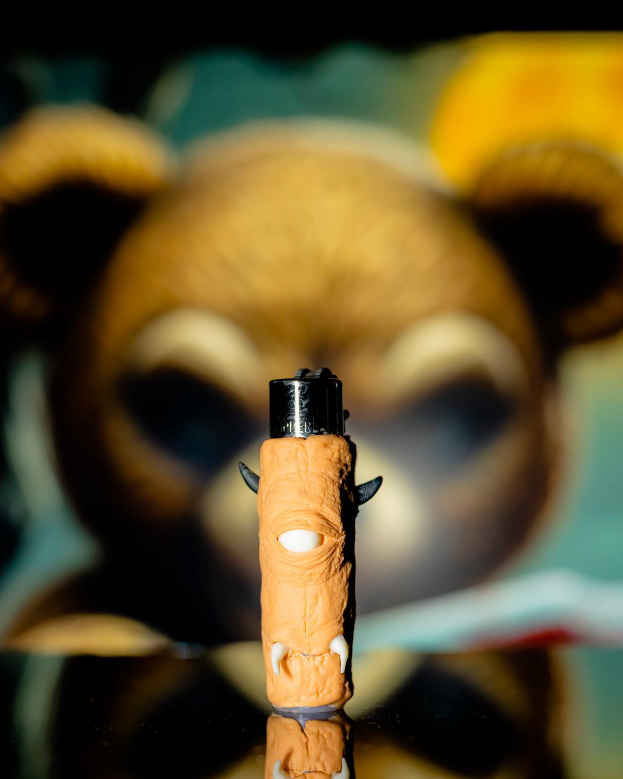 “One-Eyed Ogre” Clay Clipper Lighter 👁️⚔️