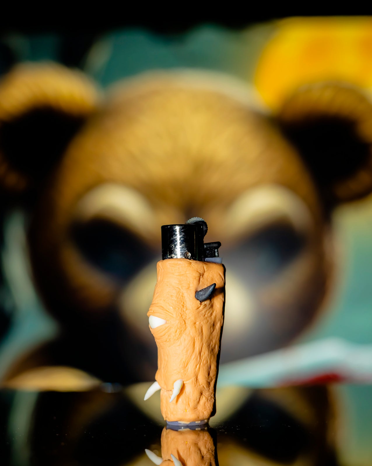 “One-Eyed Ogre” Clay Clipper Lighter 👁️⚔️
