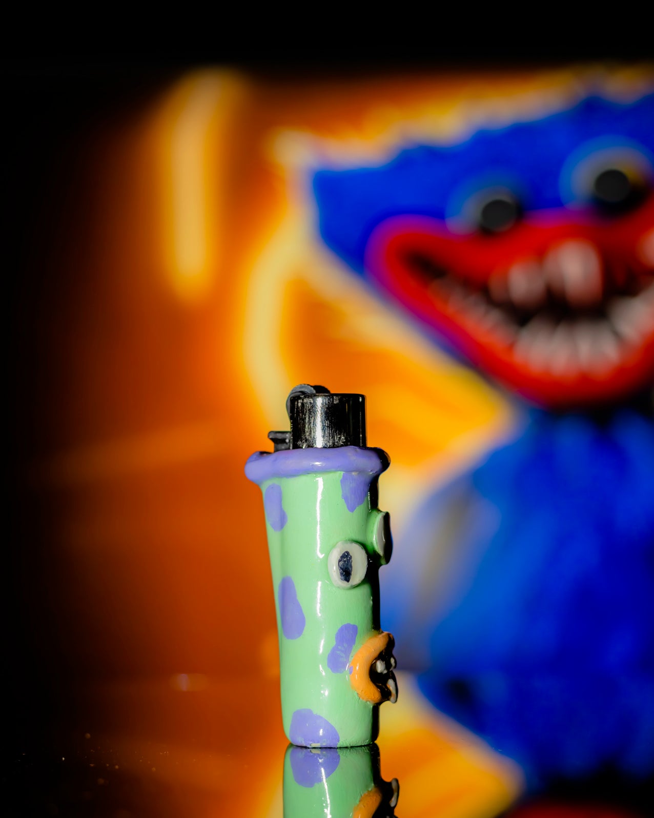 Goofy Ghoul Clay Clipper Lighter 👻💚