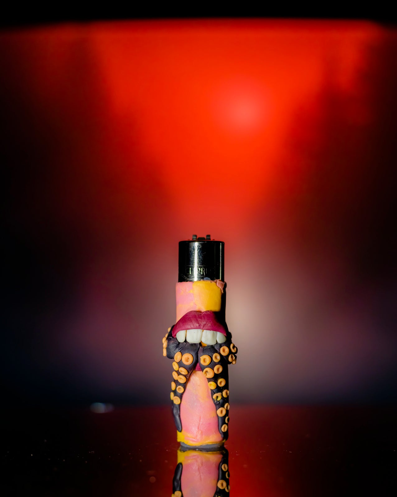 Tentacle Kiss Clay Clipper Lighter 🐙💋