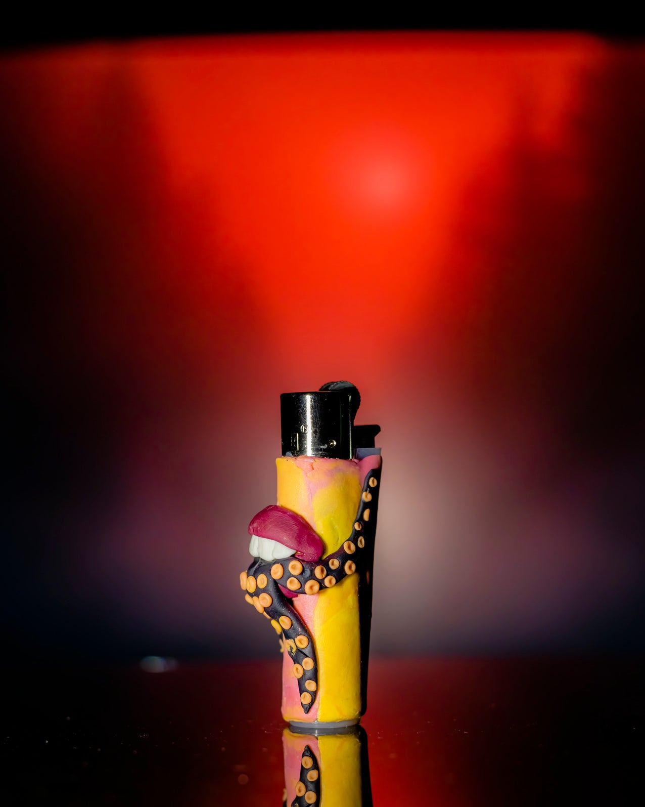 Tentacle Kiss Clay Clipper Lighter 🐙💋