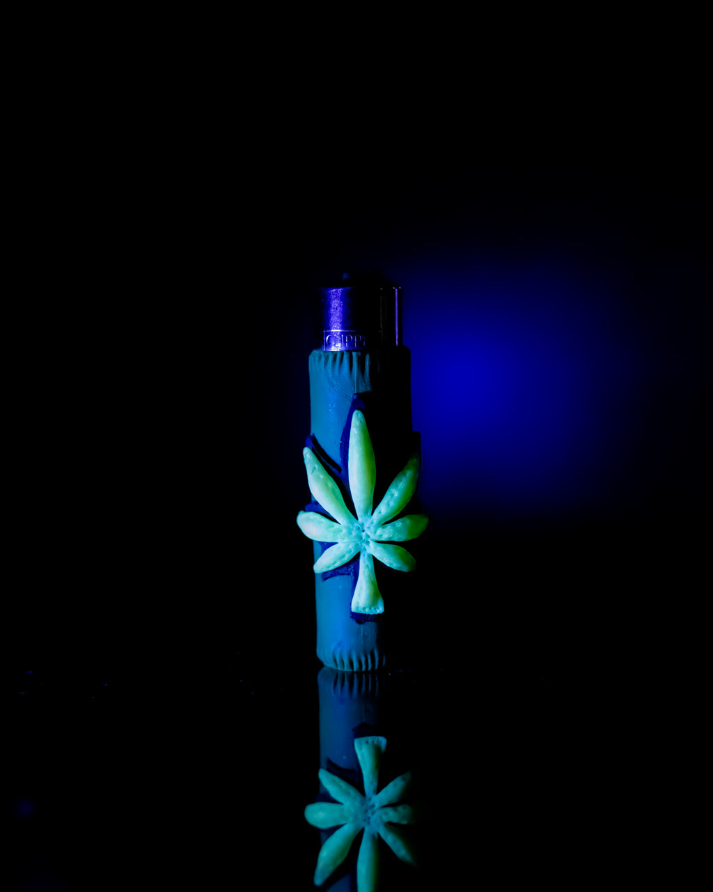 Glow-Kush Clay Clipper Lighter 🍃⚡